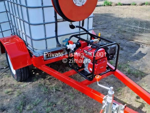Water bowser trailer