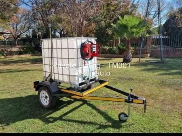 Water bowser trailer